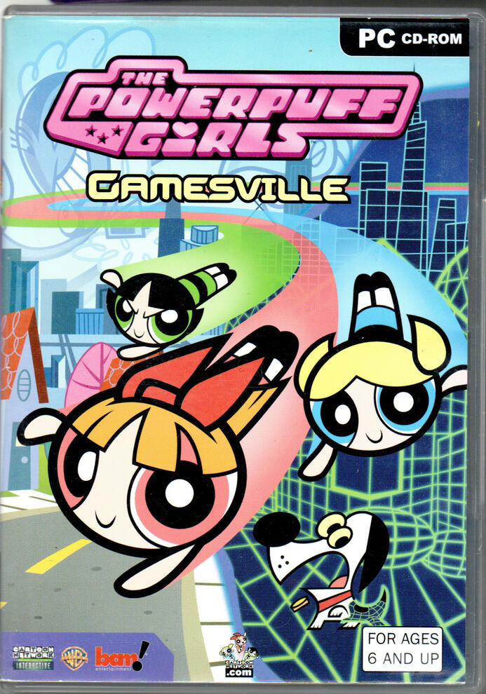 PPG POWERPUFF GIRLS GAMESVILLE PC ROM