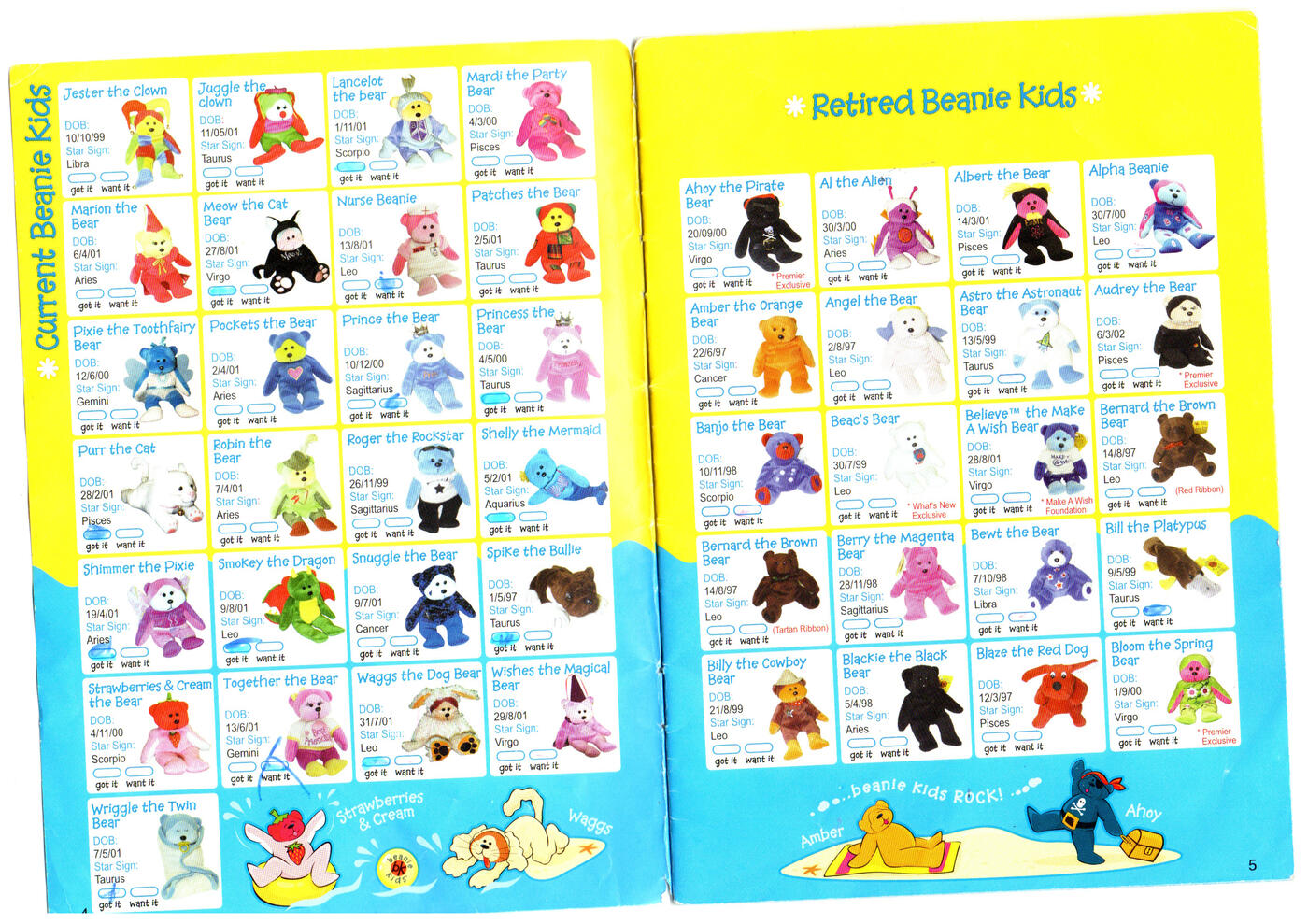 Beanie Kids Booklet Beanie Kids Booklet